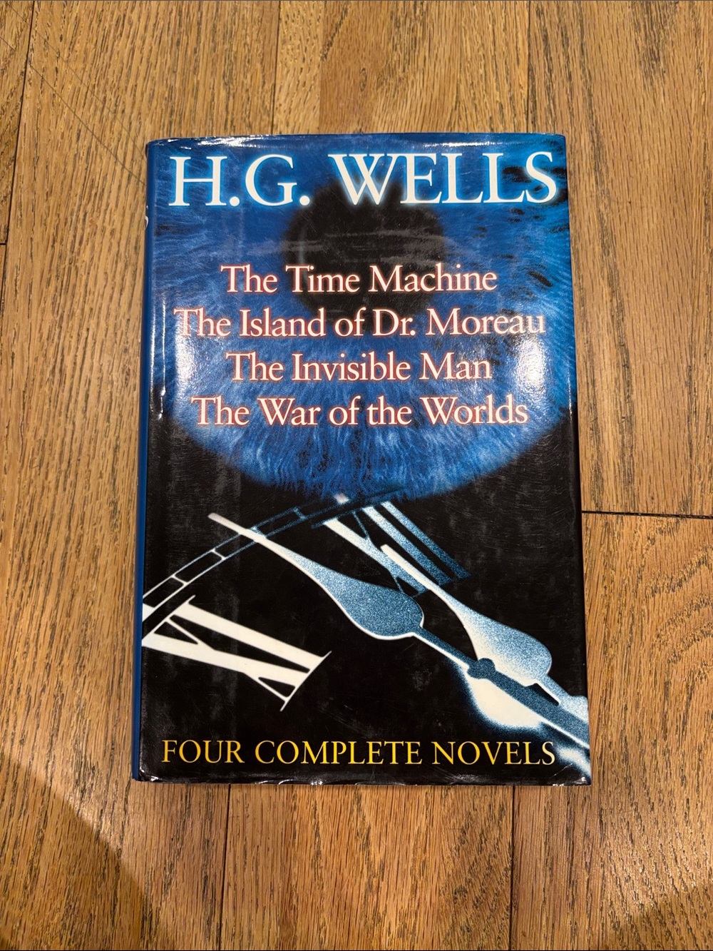 Barnes & Noble H.G. Wells Four Novel Hardcover - Blue and Black